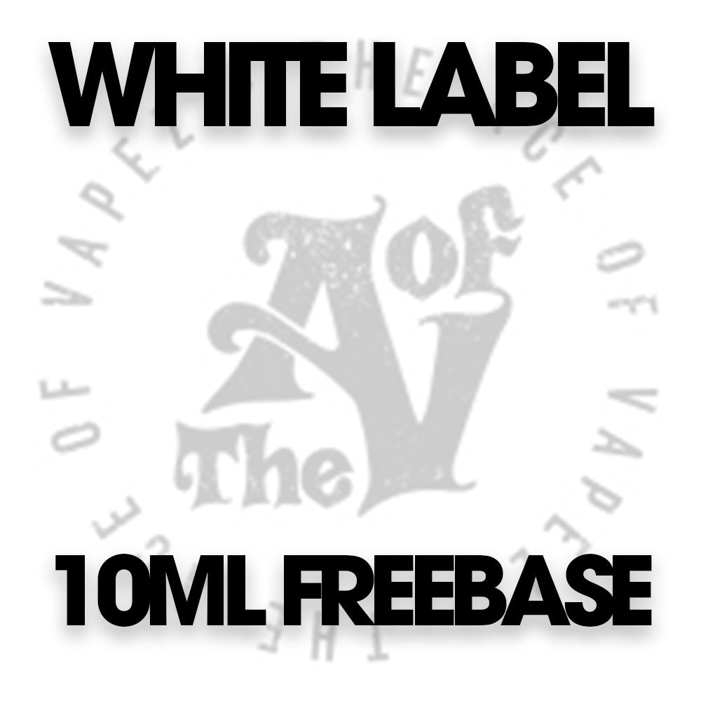 White Label 10ml Freebase Products