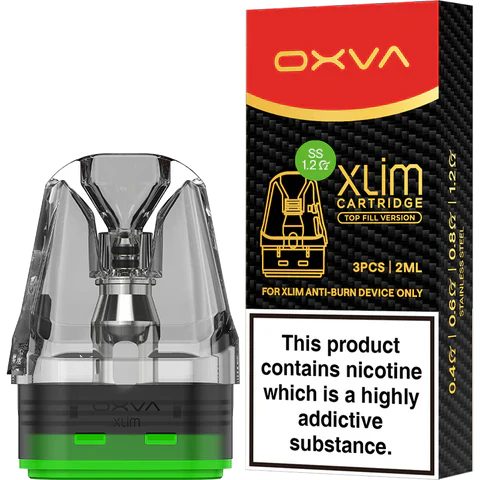 Oxva Xlim Top Fill Pods 2ml Stainless Steel