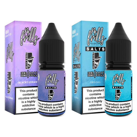 No Frills - 99.1% - Nic Salts - 10ml