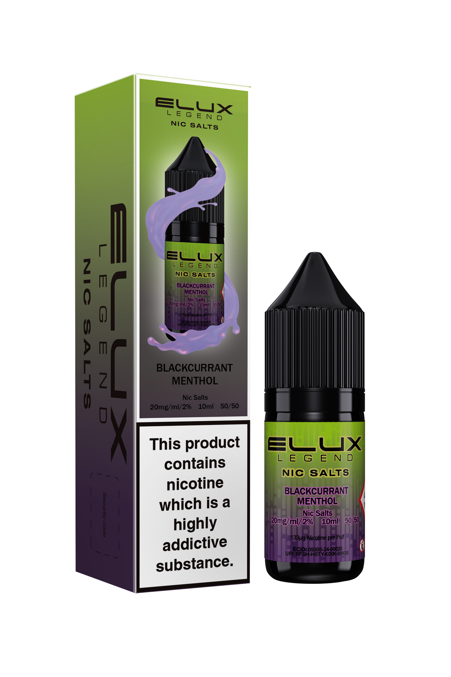 Elux Legend - Nic Salts - 10ml