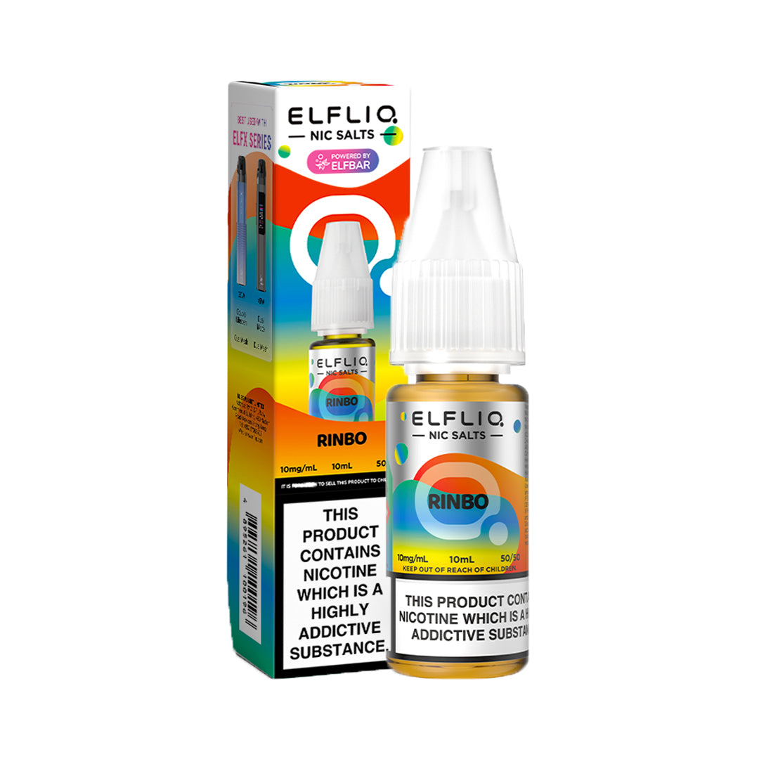 Elf Bar Elfliq Rinbo Nic Salts 10ml | The Ace of Vapez Distro