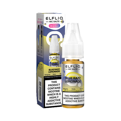 Elf Bar Elfliq Blue Razz Lemonade Nic Salts 10ml | The Ace of Vapez Distro