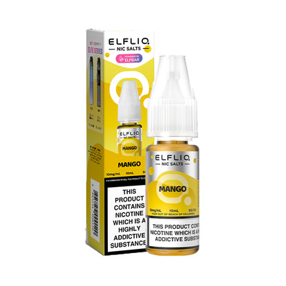 Elf Bar Elfliq Mango Nic Salts 10ml | The Ace of Vapez Distro