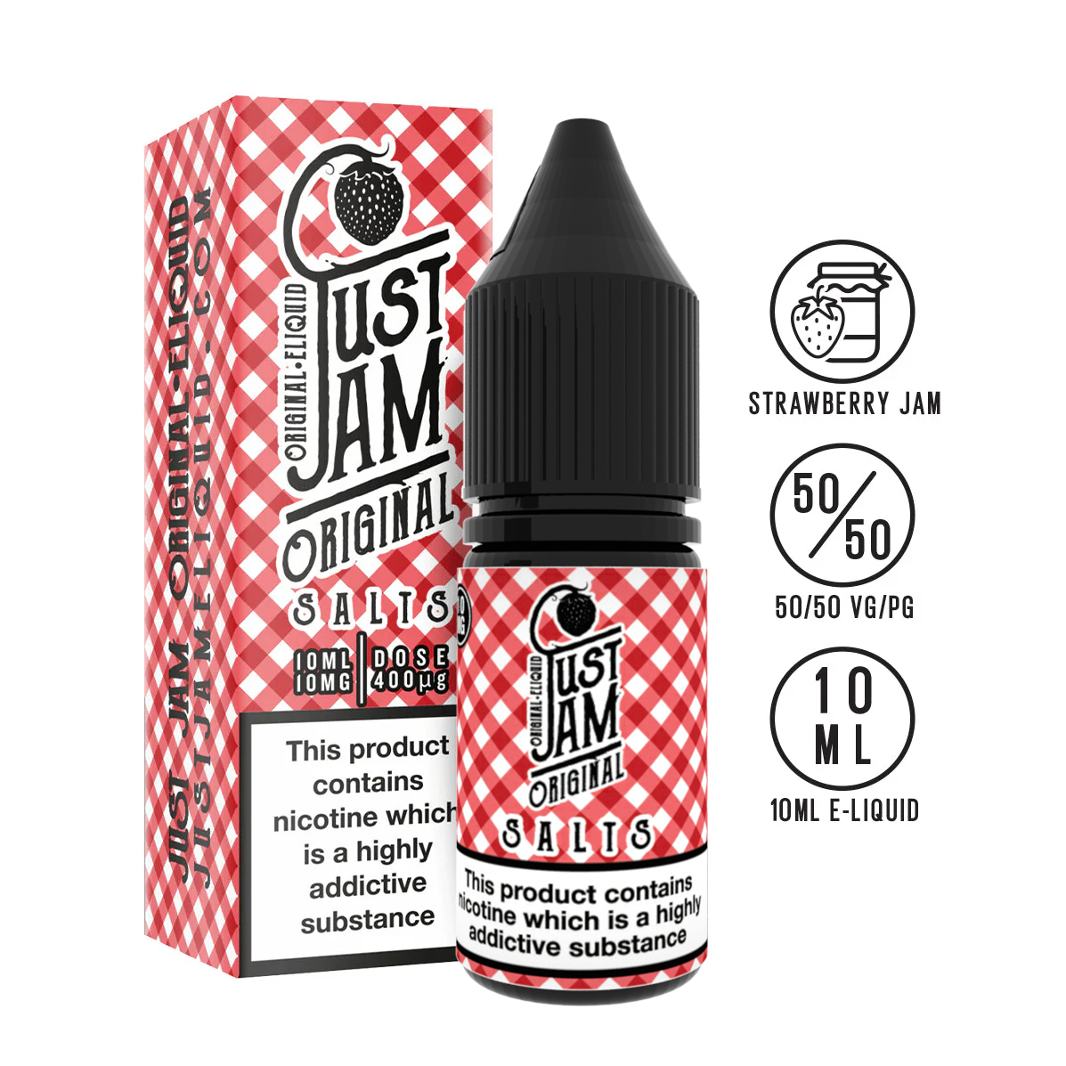 Just Jam - Nic Salts - 10ml