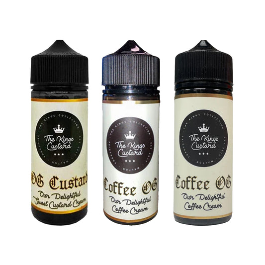 The Kings Custard Range - Shortfill - 100ml