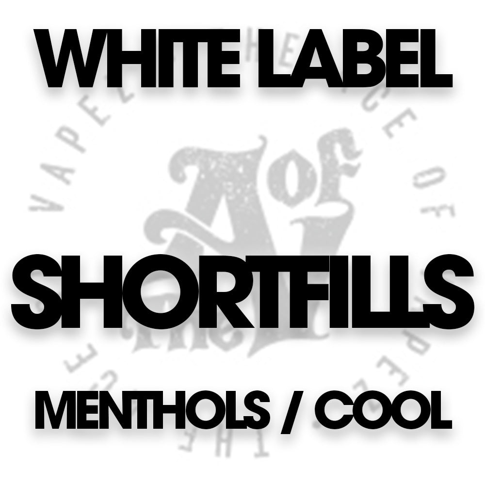 White Label Shortfill Menthol & Chilled Fruits