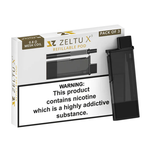 Zeltu Re-Fillable Pods 3 Pack