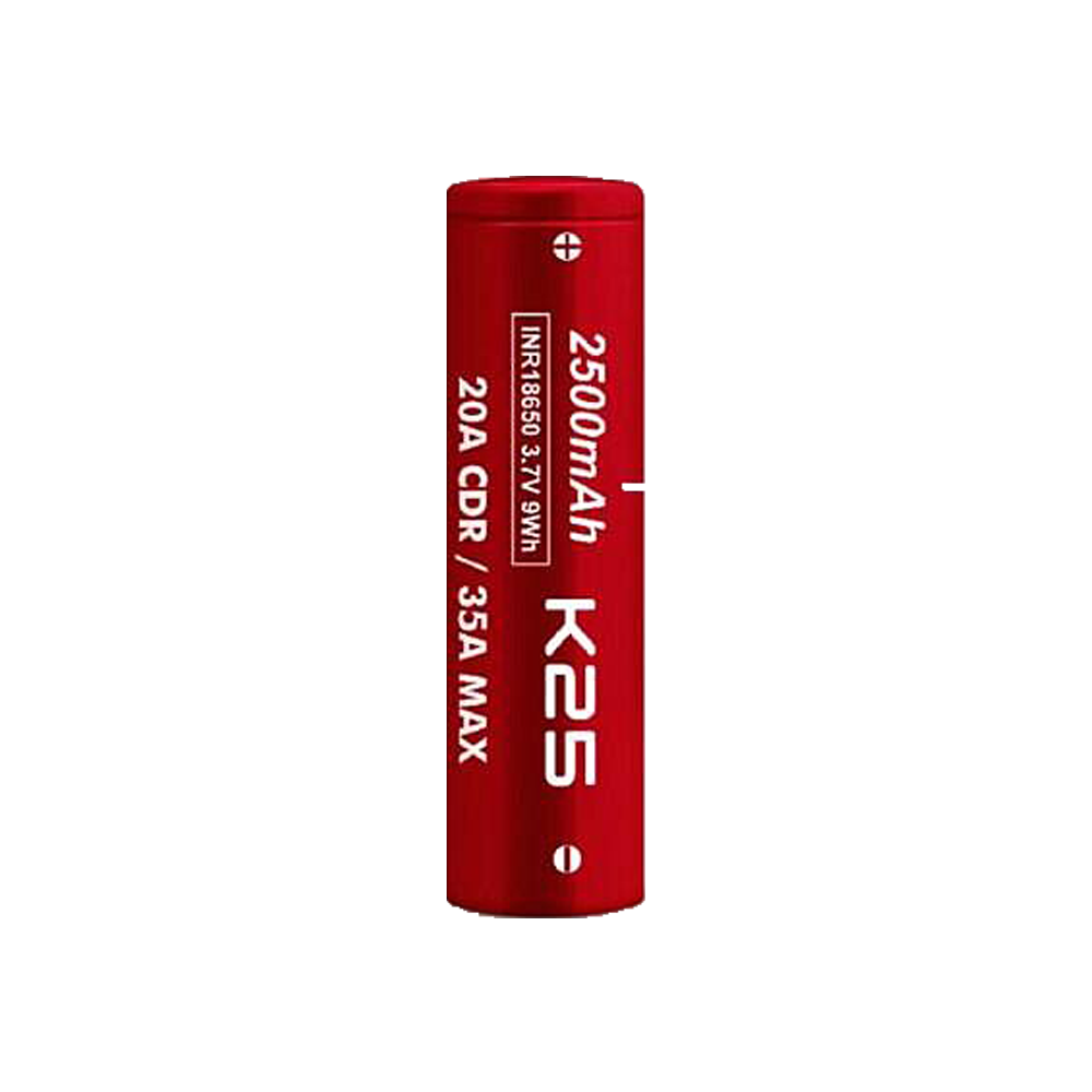 Vapcell K25 2500mAh 18650 - Battery